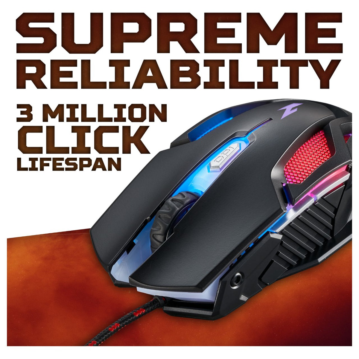 Acer Nitro NMW200 - Retail Pack - Mouse - Ergonomic