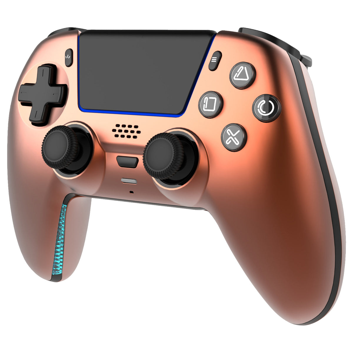 Deltaco Controller inkl. Ladestation Wireless orange PS5