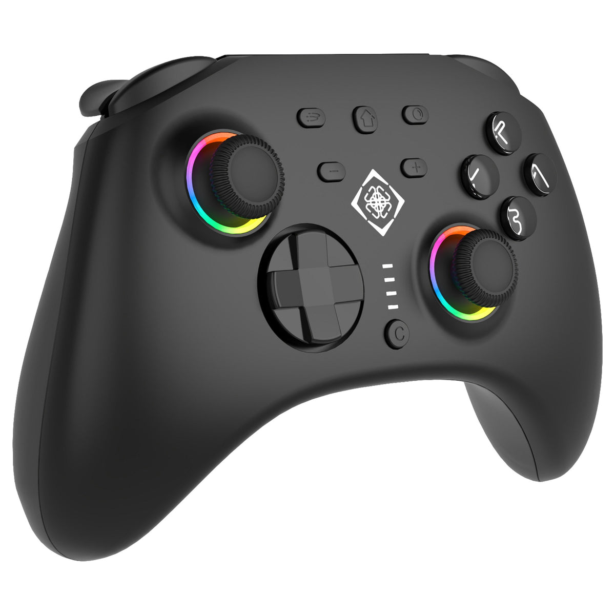 Deltaco Controller 2 C Taste RGB Wireless schwarz Switch