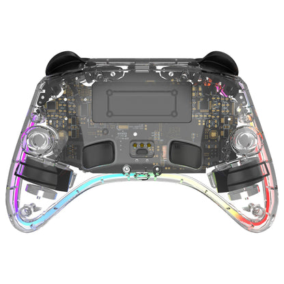 Deltaco Controller 2 C Taste RGB Wireless transparent Switch