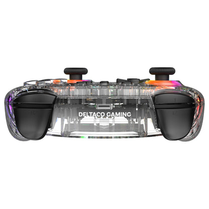 Deltaco Controller 2 C Taste RGB Wireless transparent Switch