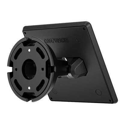 Compulocks VESA Tilting Wall Mount - Befestigungskit (Bügelhalterung) - Neigen - Aluminium - Schwarz - Wandmontage, Oberflächenmontage