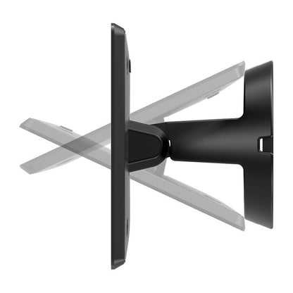 Compulocks VESA Tilting Wall Mount - Befestigungskit (Bügelhalterung) - Neigen - Aluminium - Schwarz - Wandmontage, Oberflächenmontage