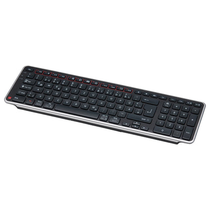 Contour Balance Tastatur wireless DE-Layout schwarz/silber retail
