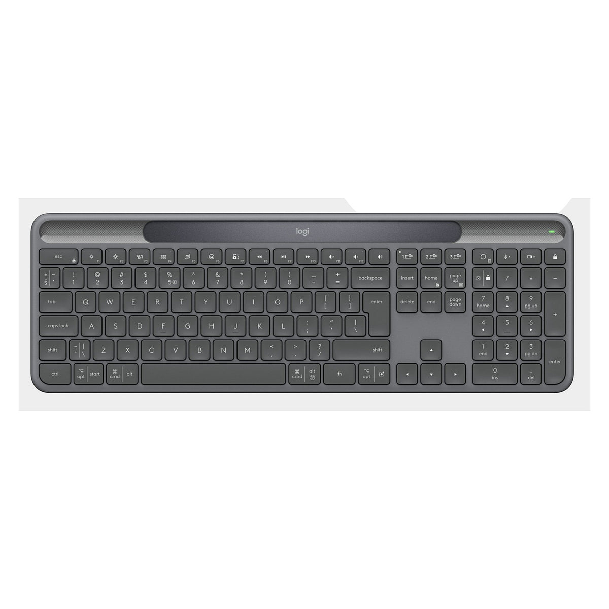 LOGITECH Slim Solar+ for Business - Graphite - (UK)