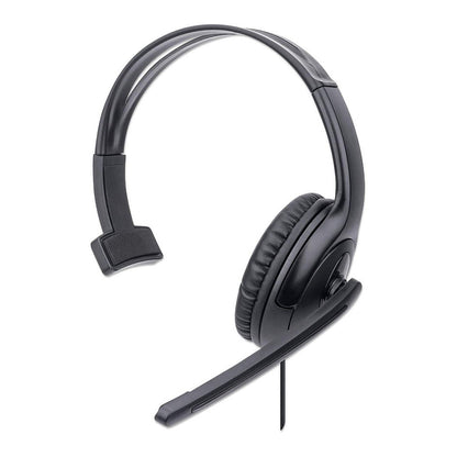 MANHATTAN Mono USB Headset with microphone
