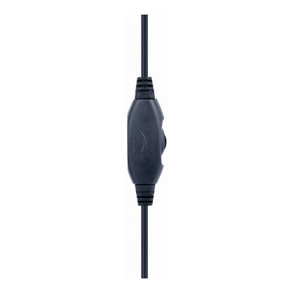 gembird Gaming-Headset Lautstärkereg, blau-schwarz, 3,5 mm
