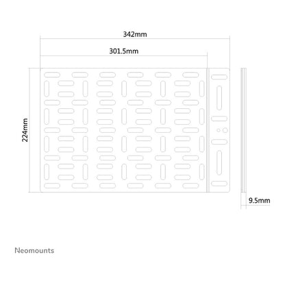 NEOMOUNTS Mediaplayer Mount for mounting on wall, VESA or TV bracket Black
