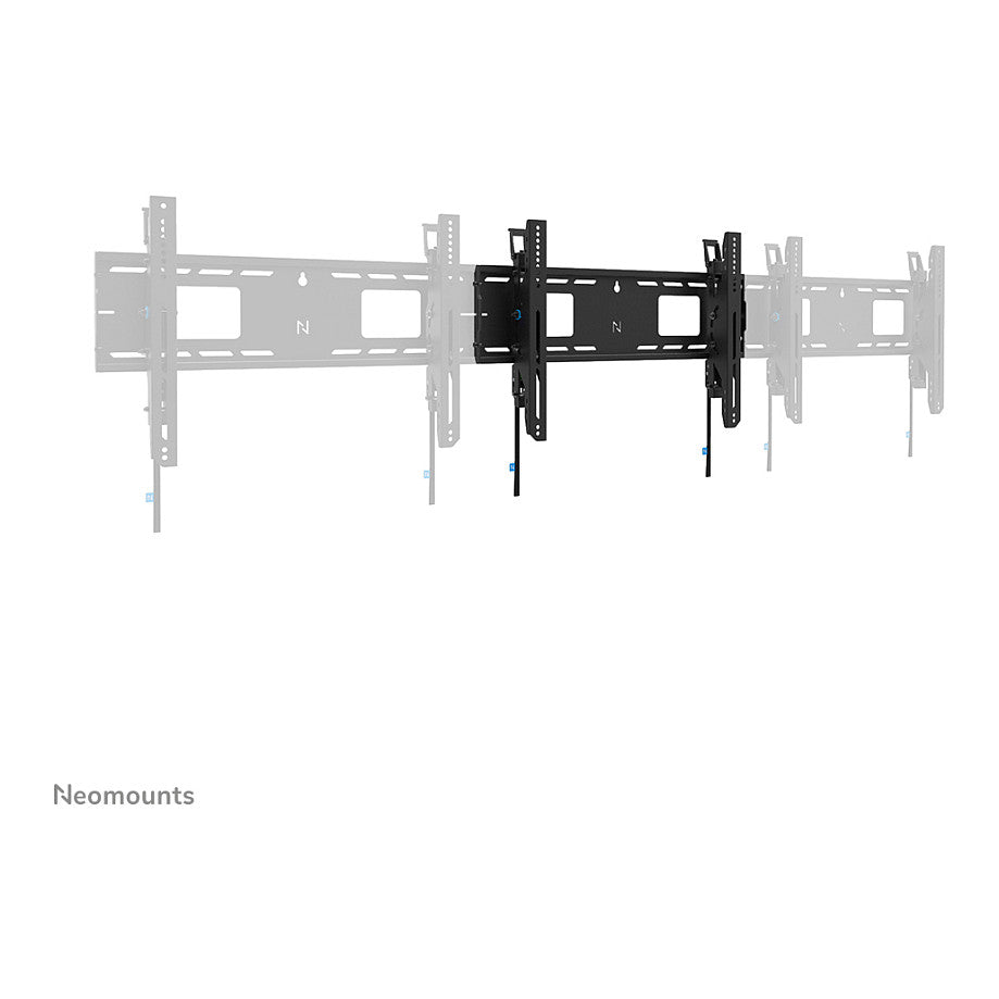 Neomounts LEVEL-750 - Befestigungskit - für TV - schwerlast - verriegelbar - Stahl - Schwarz - Bildschirmgröße: 107-218 cm (42 in-86 in)