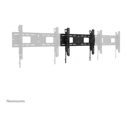 Neomounts LEVEL-750 - Befestigungskit - für TV - schwerlast - verriegelbar - Stahl - Schwarz - Bildschirmgröße: 107-218 cm (42 in-86 in)