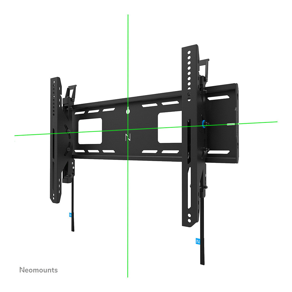 Neomounts LEVEL-750 - Befestigungskit - für TV - schwerlast - verriegelbar - Stahl - Schwarz - Bildschirmgröße: 107-218 cm (42 in-86 in)