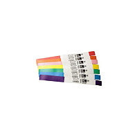 Zebra Z-Band UltraSoft - Adhesive - white, red - 25 x 279 mm 1050 pcs. (6 roll(s) (10015355-RK)