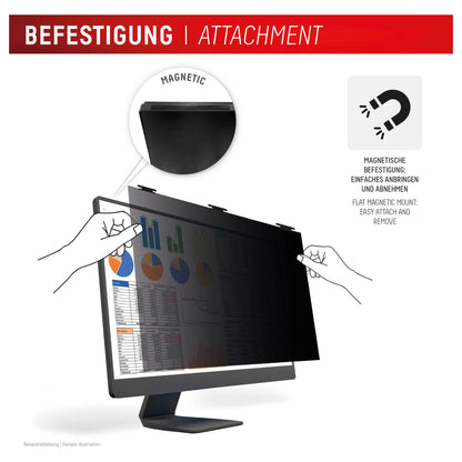 DISPLEX Privacy Safe Desktop Uni 24" (16:10)