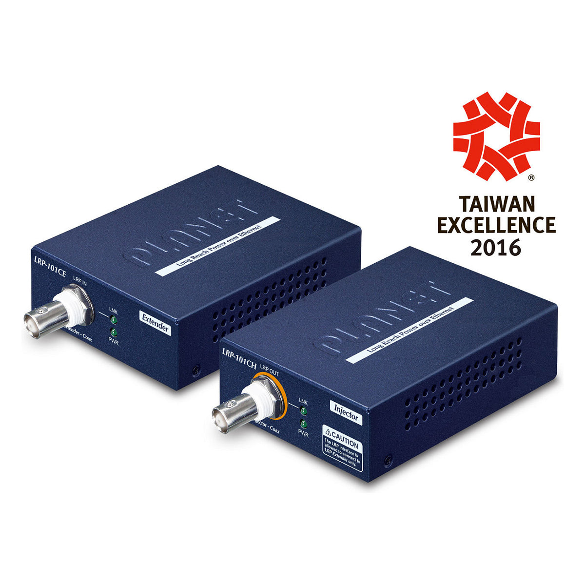 Planet LRP-101C-KIT 1-Port Long Reach PoE over coax Ext.-Kit