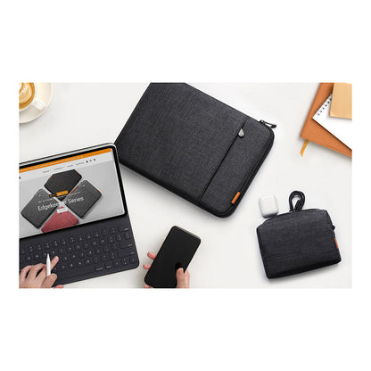 inateck Laptoptasche 16" Zubehörta. LB01006/S1 schwarzgrau