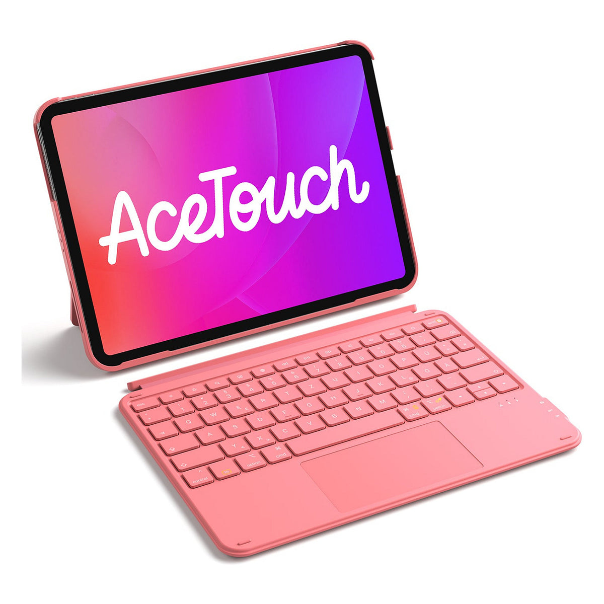 inateck Keyboard iPad 11" iPad Air 4/5Gen Com. QWERTZ red