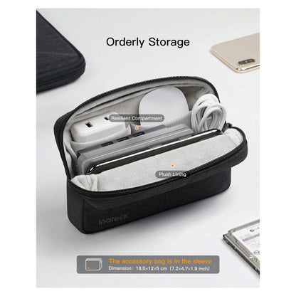 inateck Laptoptasche 13,3"/Zubehörtasche LB01007-13S_black