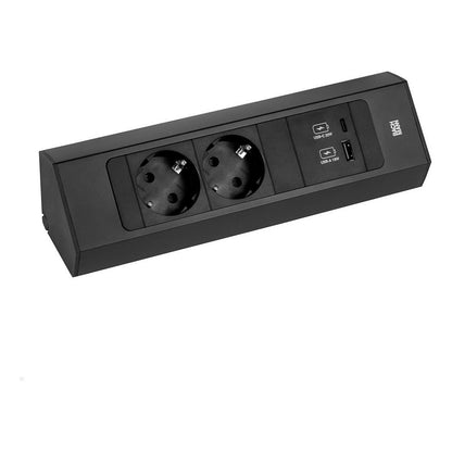 BACHMANN CASIA 2 2xCEE7/3 1xUSB A/C 22W 2,0m AEH SW