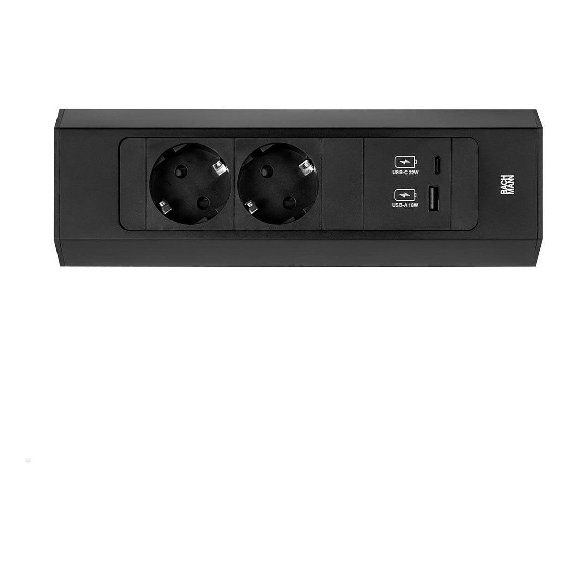 BACHMANN CASIA 2 2xCEE7/3 1xUSB A/C 22W 2,0m AEH SW