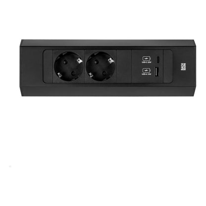 BACHMANN CASIA 2 2xCEE7/3 1xUSB A/C 22W 2,0m AEH SW