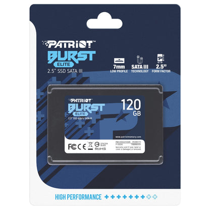 2,5" 120GB Patriot Burst Elite SATA3 450/350 PE000775