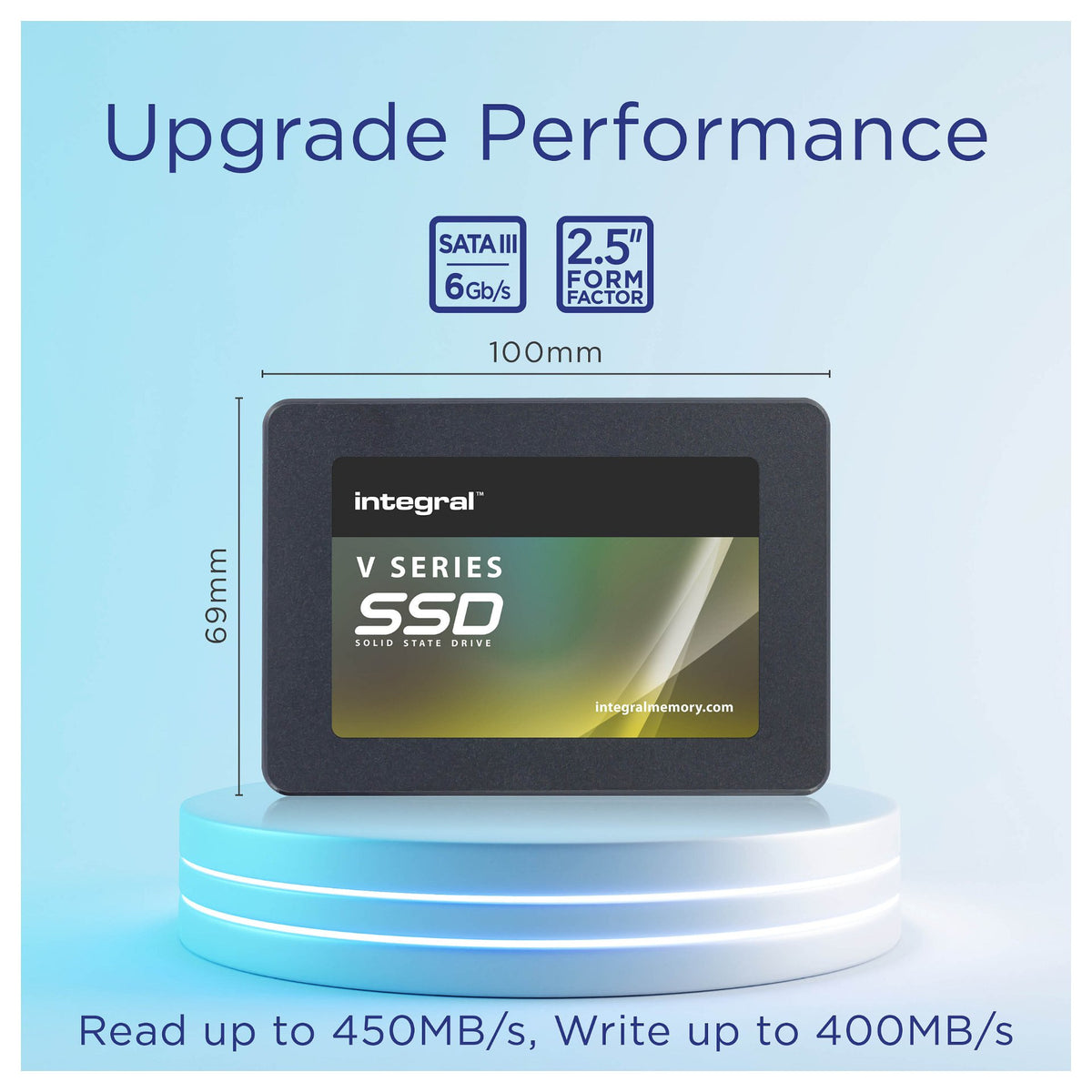 2,5" 250GB Integral INSSD250GS625V2 450 MB/s - 6 Gbit/s