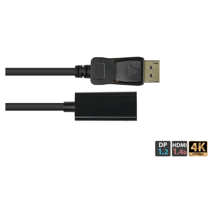 Good Connections Adapter DisplayPort 1.2 St an HDMI 1.4b Bu 4K @30Hz ca. 20cm