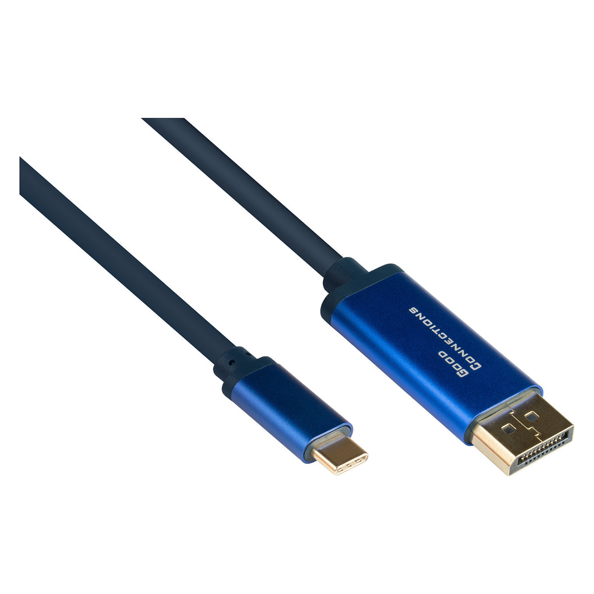 Good Connections Adapterka SmaFLEX USB-C to DP1.2 blue 1.5m
