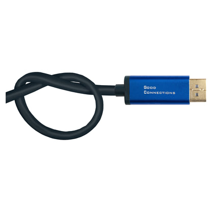 Good Connections Adapterka SmaFLEX USB-C to DP1.2 blue 1.5m