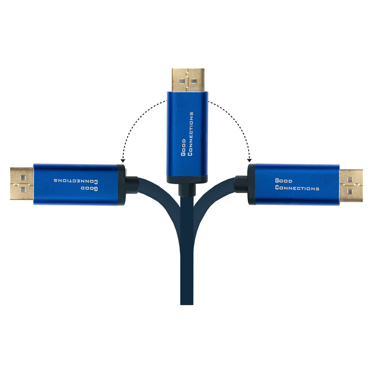 Good Connections Adapterka SmartFLEX USB-C to DP1.2 blue 3m