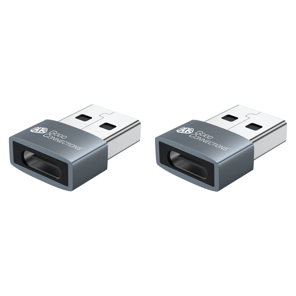 Good Connections USB2.0 Adapter A-St.-USB-C Bu. 2er Set