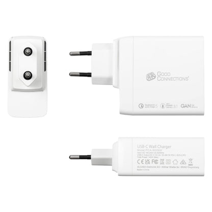 Good Connections USB-Schnellladegerät 140W mit GaN, 2-Port