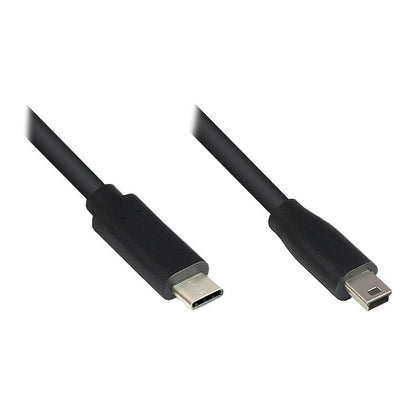 Good Connections USB2.0 Kabel C-Mini B5pol. schw. 3m