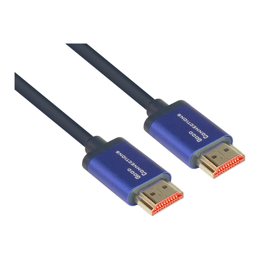 Good Connections HDMI 2.1 Kabel SmartFLEX blau 0,5m