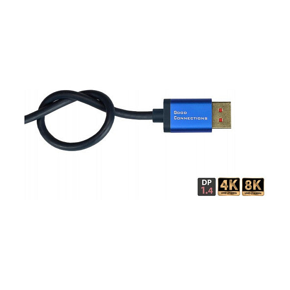 Good Connections Kabel SmartFLEX DP1.4 blau 5m