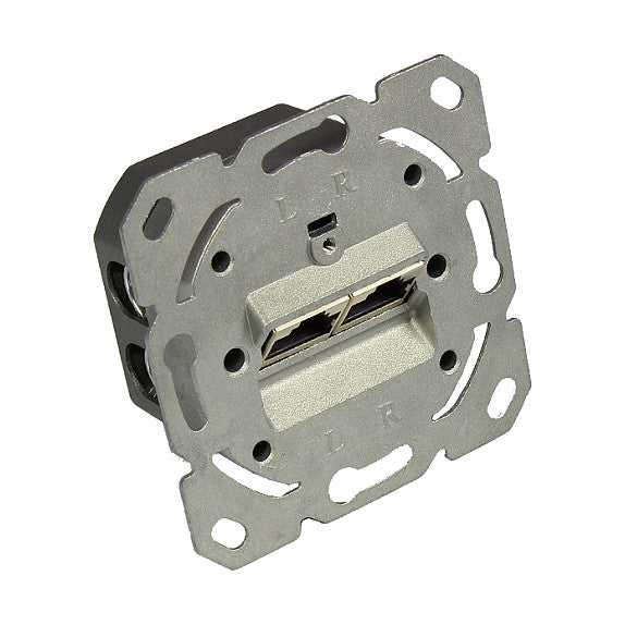 Good Connections Netzwerkdose Cat. 6A, 2xRJ45