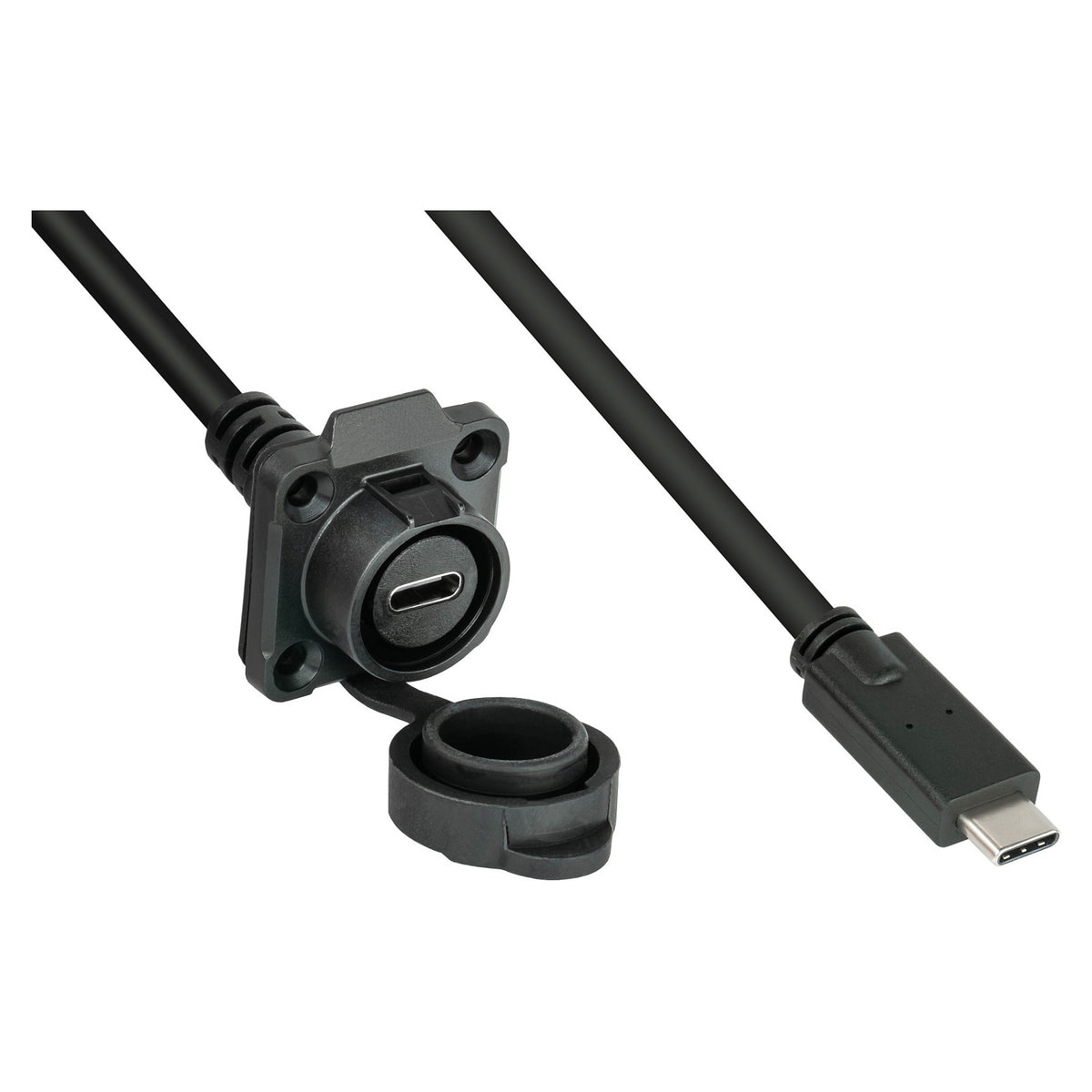 Good Connections Industrie-Einbauverlängerung S1 - USB 0,5m