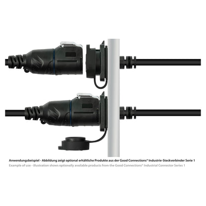 Good Connections Industrie-Einbauverlängerung S1 - USB 0,5m