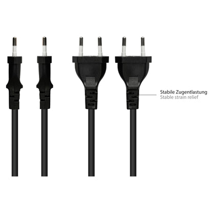 Good Connections Euro-Verlängerung schwarz 1m