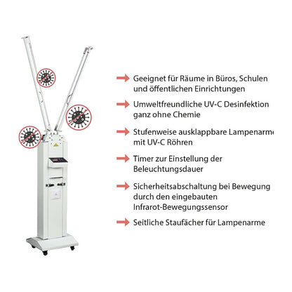 Connections Disinfektionsstation 120W für 60m2 Raum