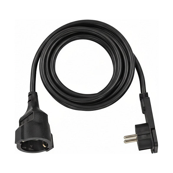 Brennenstuhl Verlängerungskabel 3m H05VV-F3G1.5 schwarz