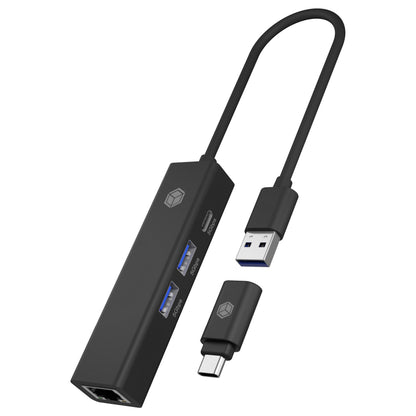 ICY BOX IB-HUB1439 LAN/USB Hub LAN/USB Hub
