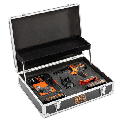 Black&Decker Akku-Schlagbohrschraube BDCHD18B2FC 2x1.5Ah 18V