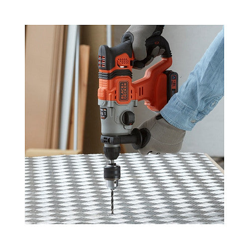 Black&Decker Akku-Kombihammer SDS-pl.18V.2x2.5Ah BCD900E2K