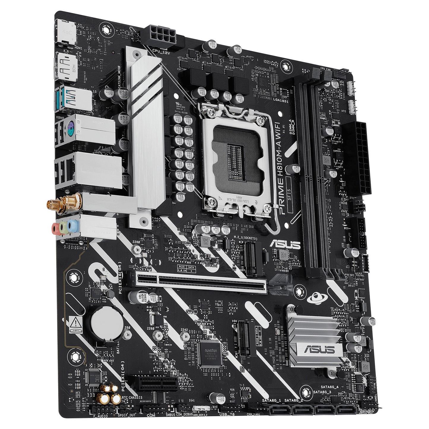 ASUS PRIME H810M-A WIFI (Intel.LGA1851.DDR5.mATX)