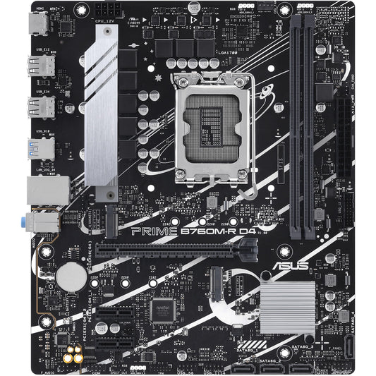ASUS PRO B760M-R D4 (Intel.1700.DDR4.mATX)