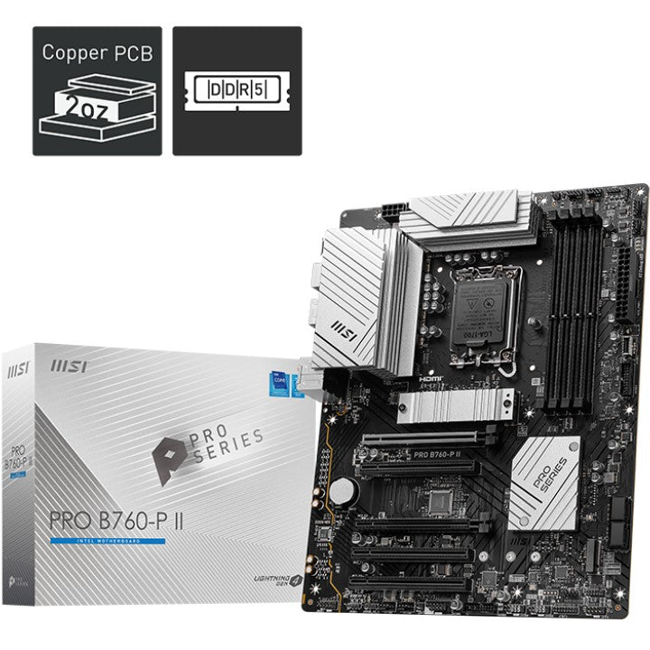 PRO B760-P II (B760.S1700.ATX.DDR5)