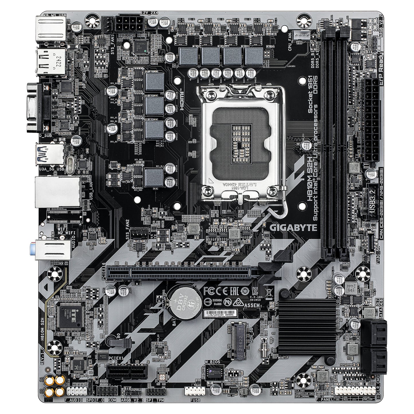 H810M S2H LGA1851 MB