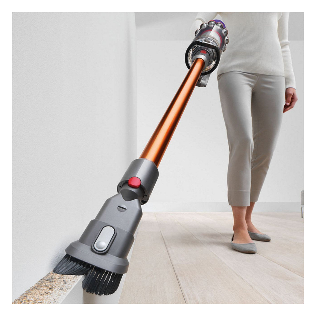 Dyson V10 Absolute Kabelloser Staubsauger (Nickel/Kupfer)
