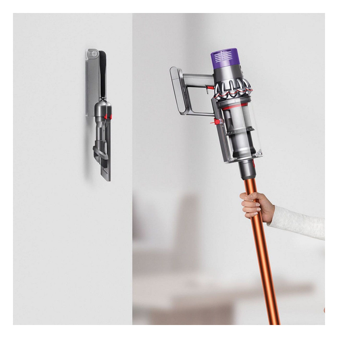 Dyson V10 Absolute Kabelloser Staubsauger (Nickel/Kupfer)